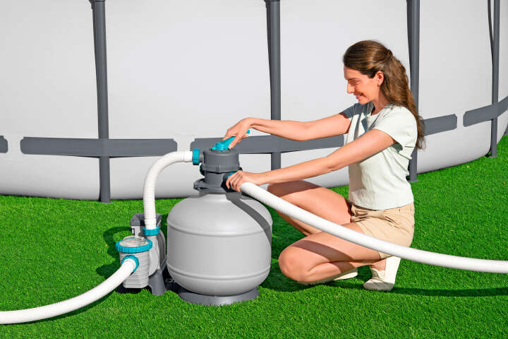 Bestway Sandfilteranlage mit Zeitschaltuhr 8.327 l/h